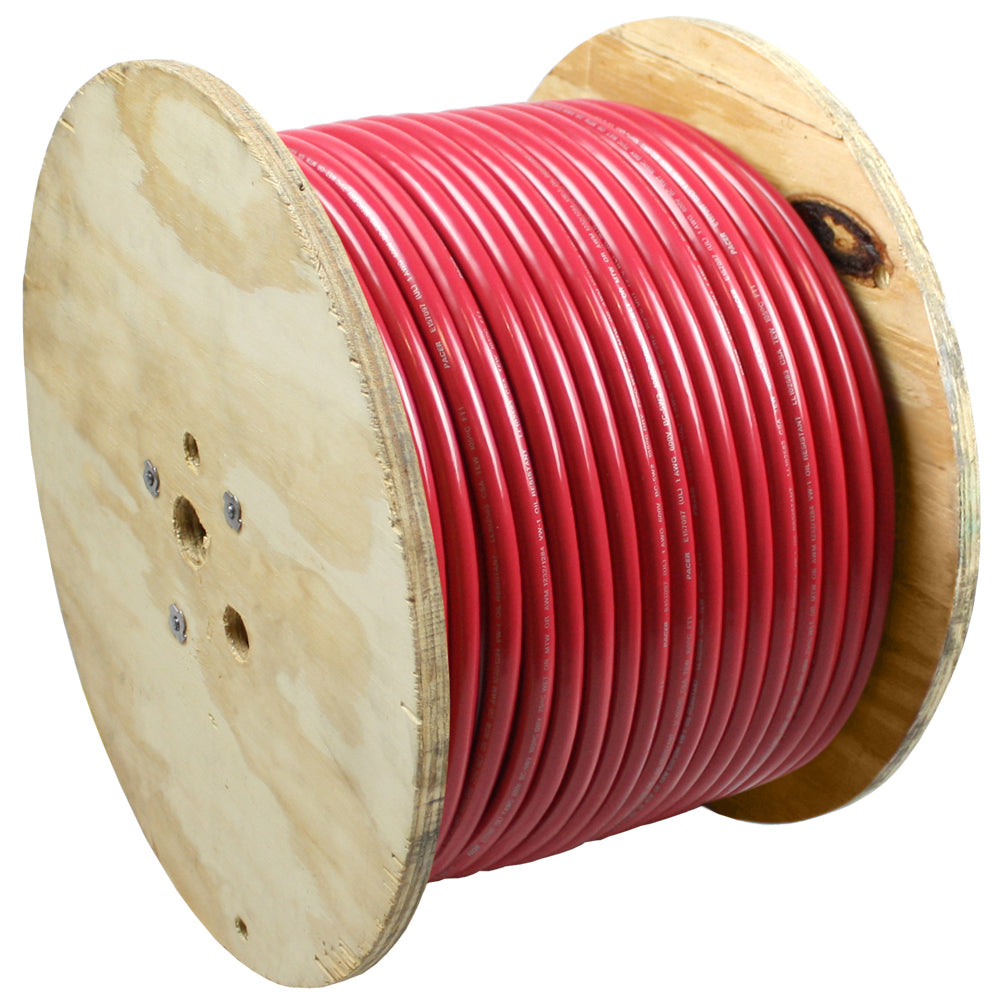 Pacer Red 6 AWG Battery Cable - 500