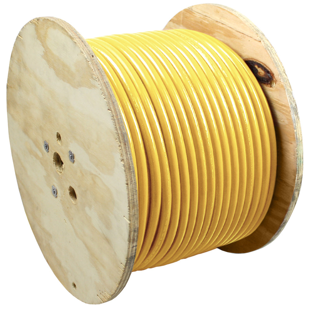 Pacer Yellow 6 AWG Battery Cable - 500