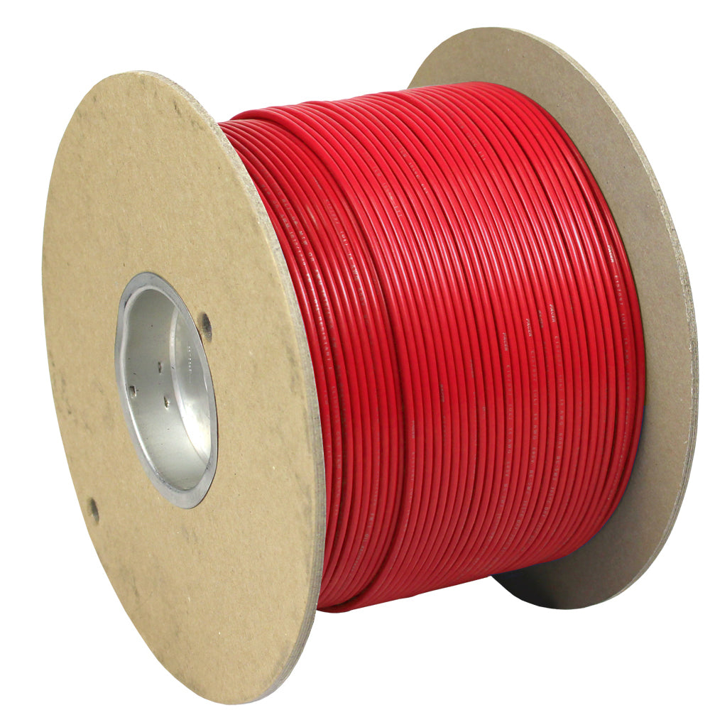 Pacer Red 18 AWG Primary Wire - 1,000