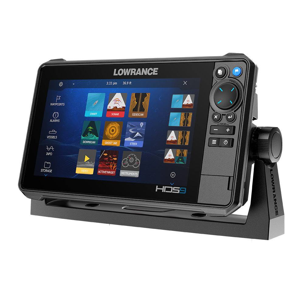 Lowrance HDS PRO 9 - w/ Preloaded C-MAP DISCOVER OnBoard Active Imaging HD Transducer