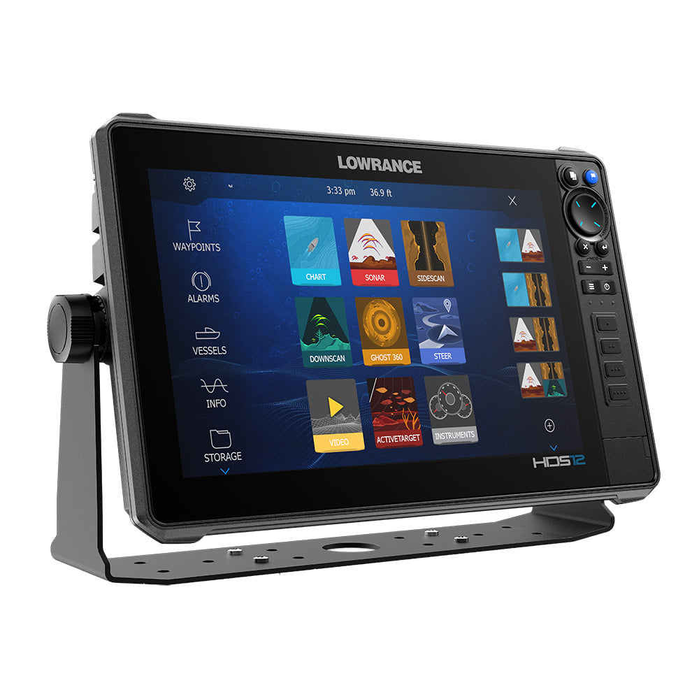 Lowrance HDS PRO 12 - w/ Preloaded C-MAP DISCOVER OnBoard Active Imaging HD Transducer