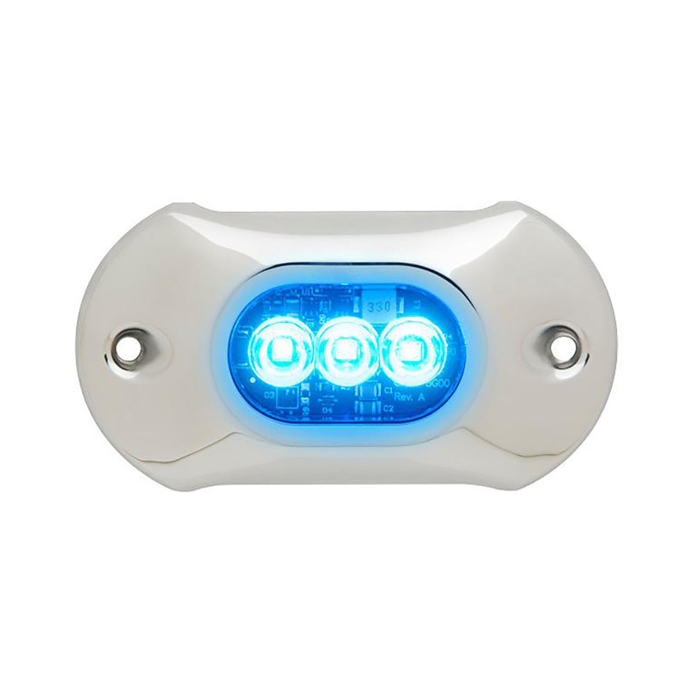 Attwood LightArmor HPX Underwater Light - 3 LED Blue