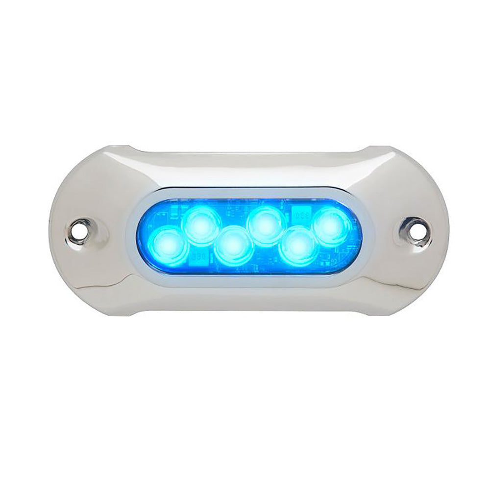 Attwood LightArmor HPX Underwater Light - 6 LED Blue