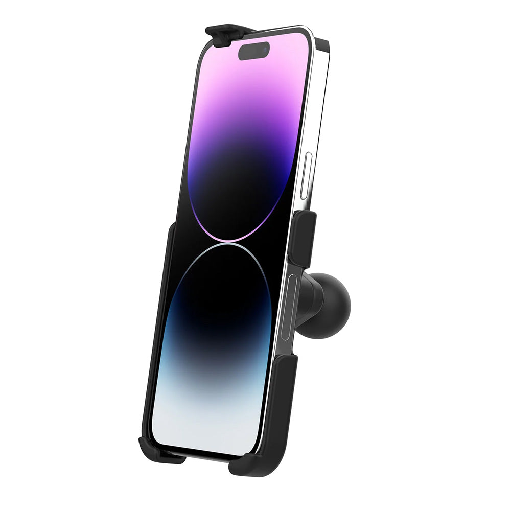 RAM Mount RAM Form-Fit Holder f/iPhone 13 Pro Max, 14 Plus Pro Max w/Ball