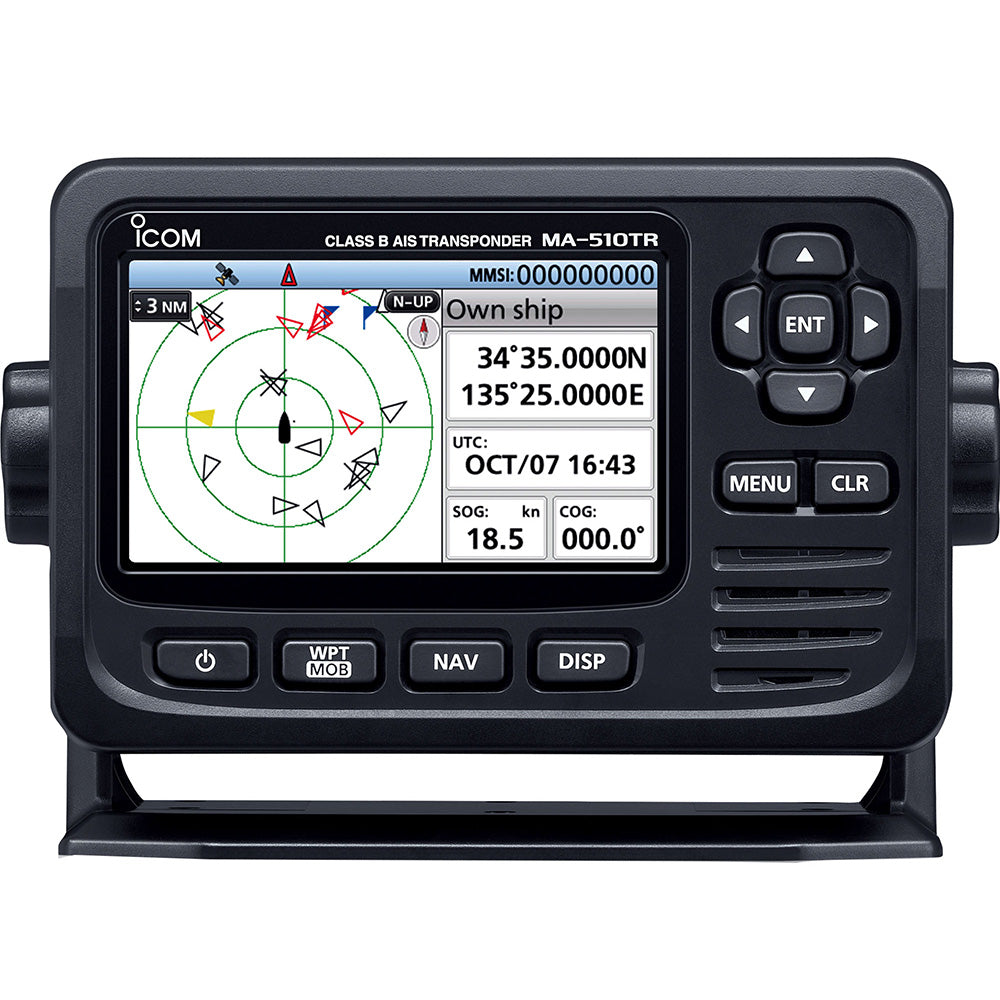 Icom MA-510TR AIS Transponder w/Antenna 4.3" Display