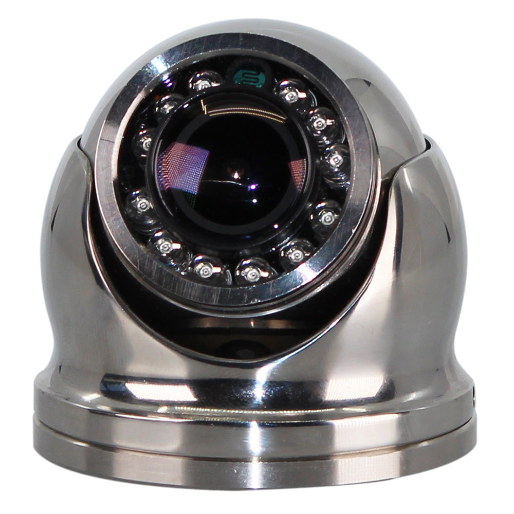 Iris High Definition 3MP IP Mini Dome Camera - 2MP Resolution - 316 SS 160-Degree HFOV - 1.8mm Lens