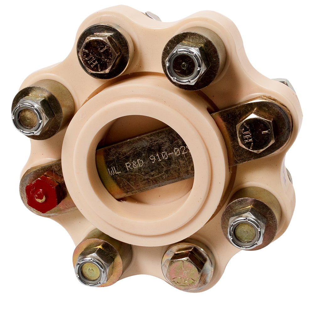 R D Flexible Shaft Coupling f/5" B/W, Hurth, Volvo - 25HP/100RPM Capacity