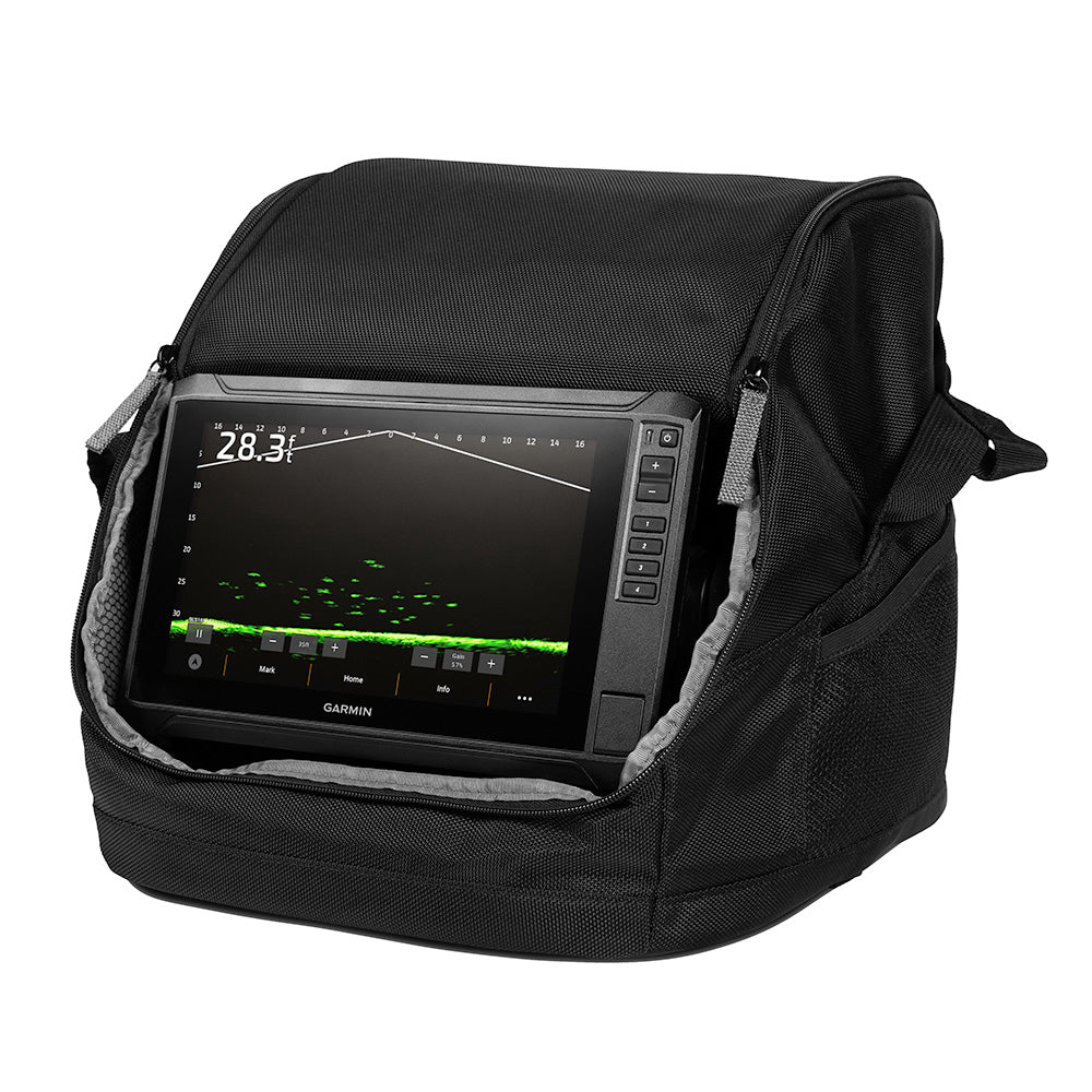 Garmin ECHOMAP UHD2 93SV LiveScope Plus Ice Fishing Bundle LI w/ECHOMAP UHD2 93sv, LiveScope Plus System Lithium-ion Battery