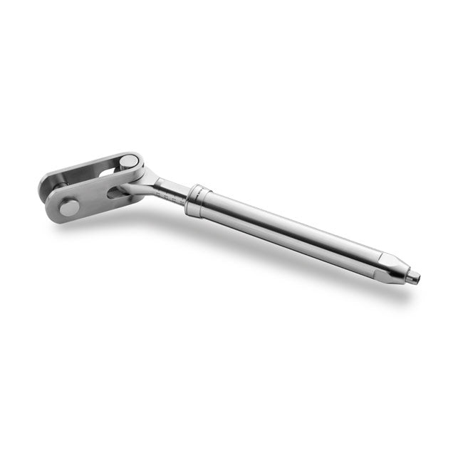 Rigging screw with toggle