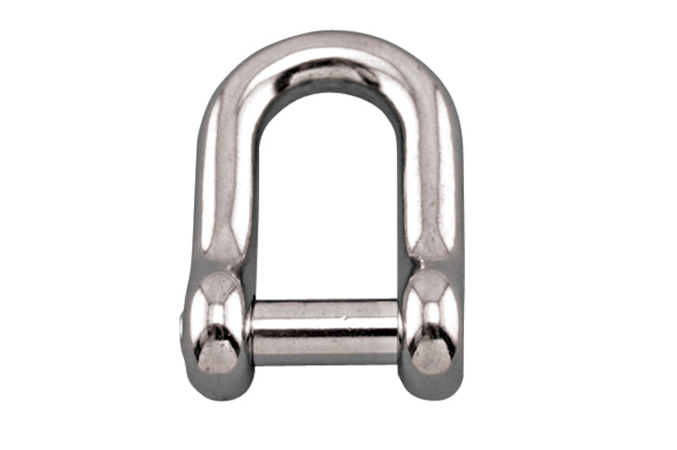 Suncor Straight D Shackle with No Snag Pin