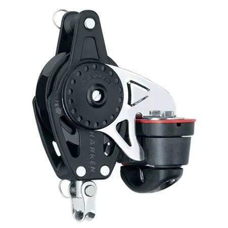 Harken 57mm Ratchamatic® Block — Swivel, Becket, Cam Cleat