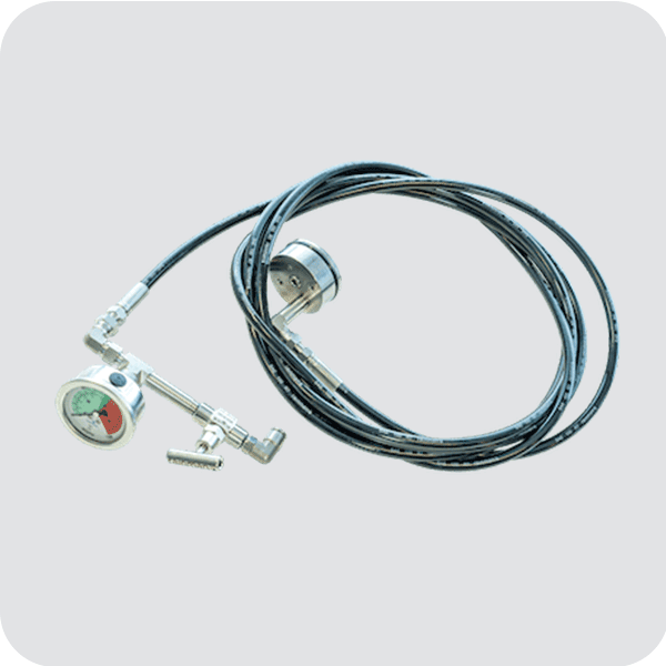 HP Hose with Valve and Gauge assembly