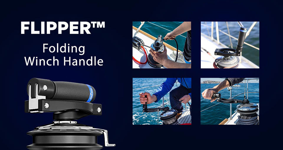 Flipper™ Foldable Winch Handle