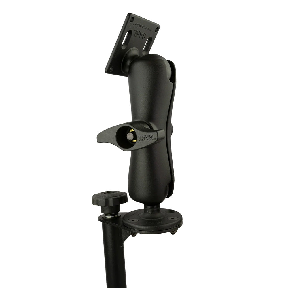 RAM Mount 12" Upper Flange Pole w/D Size 75x75mm VESA Mount