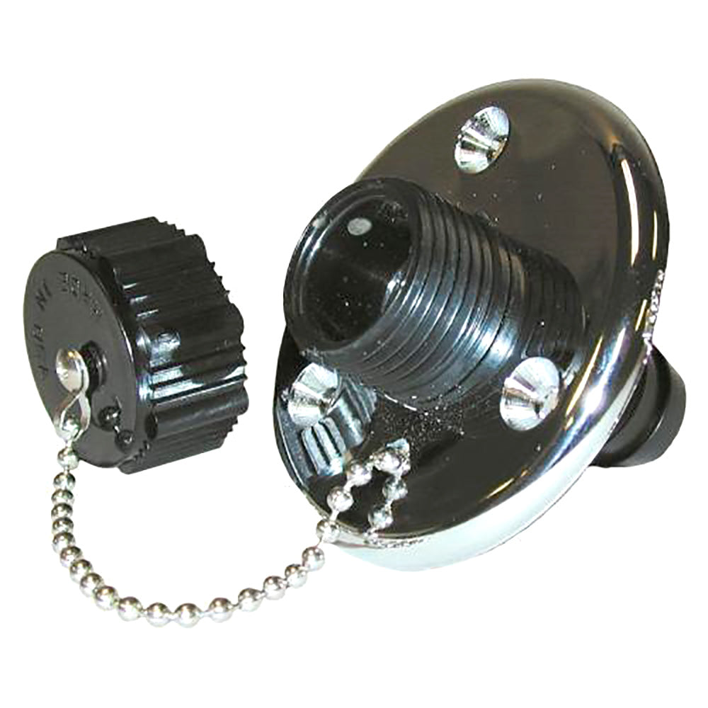 T-H Marine Washdown Valve w/Chrome Base