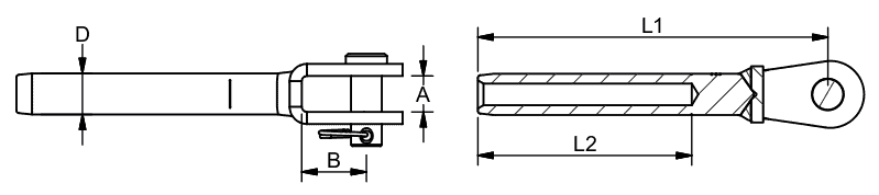 Welded Fork Terminal