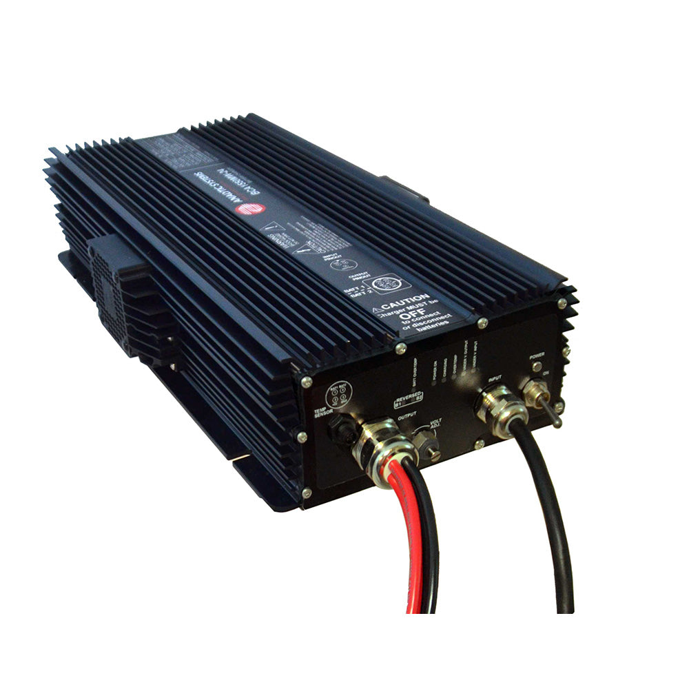 Analytic Systems AC Charger 1-Bank, 100A, 12V Out, 110/220 In, IP66 Rated, Ruggedized  Wide Temp