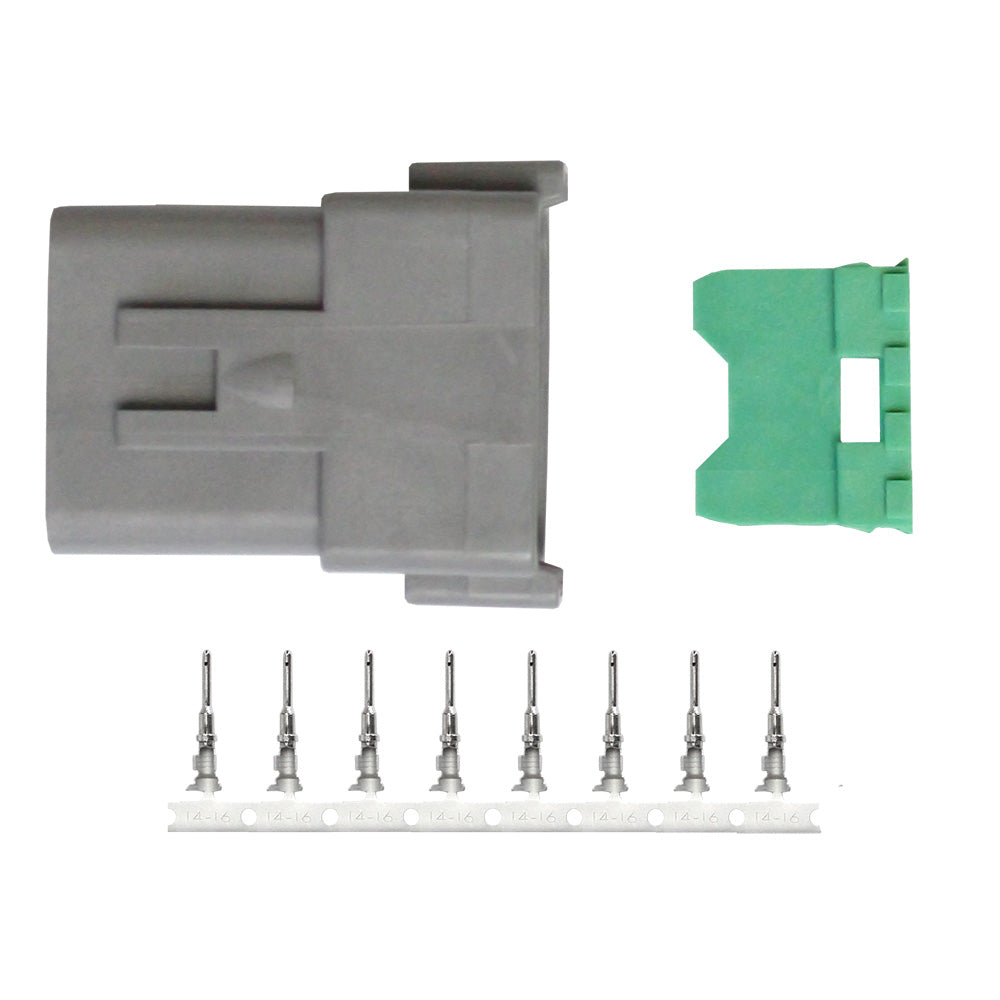 Pacer DT Deutsch Receptacle Repair Kit - 14-18 AWG (8 Position)