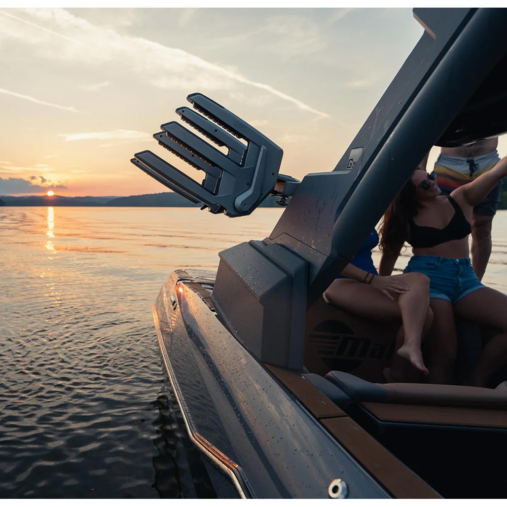 PTM Watersports ClampForce 3.0 Clamping Wake Board Rack - Pair - Black