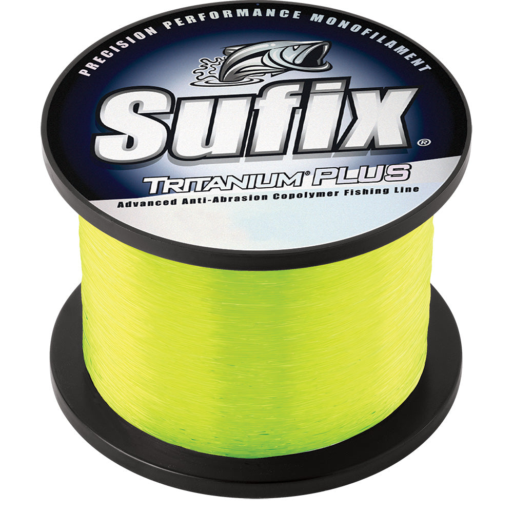 Sufix Tritanum Plus - 14lb - Chartreuse - 1100 yds