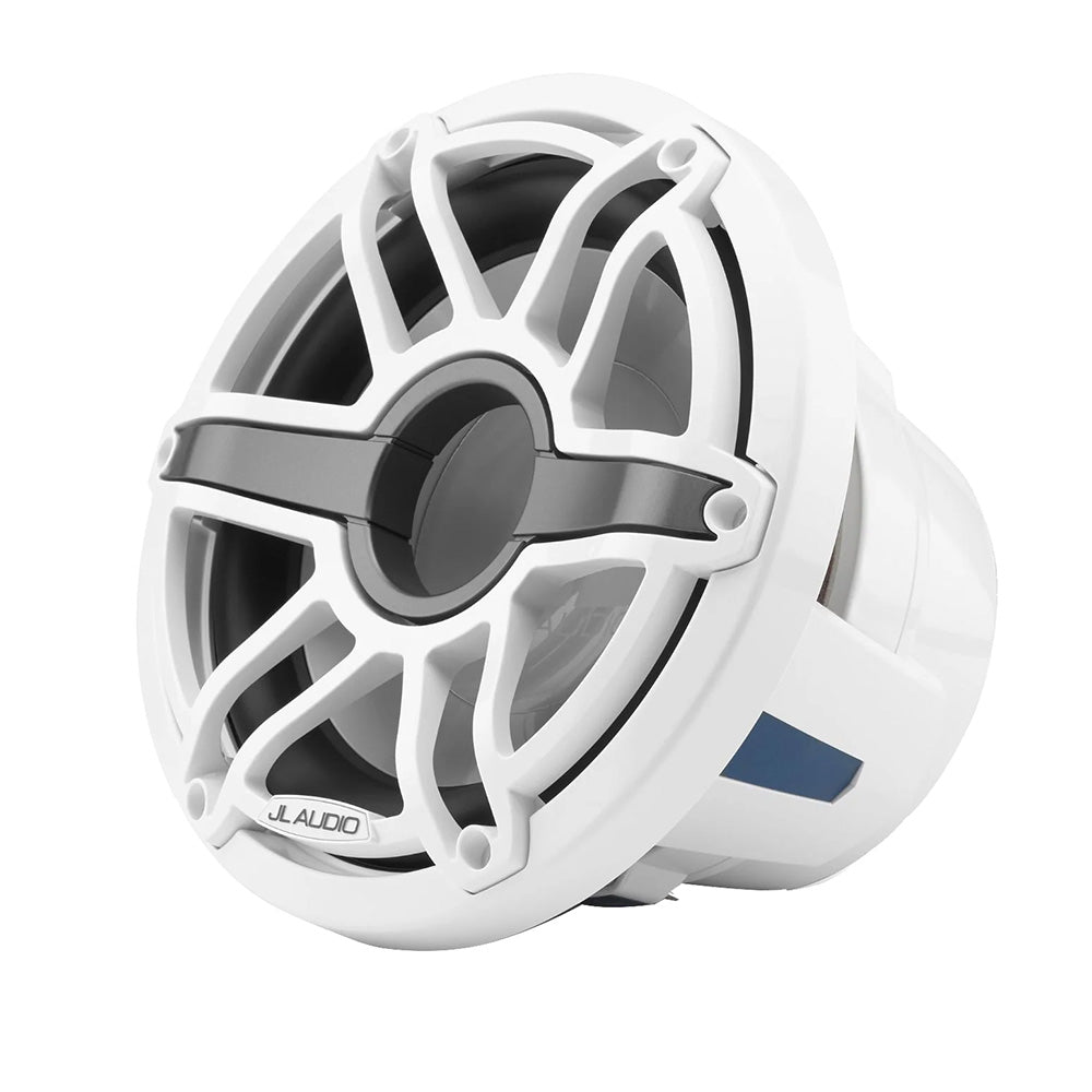 JL Audio M6 10" Marine Subwoofer w/Gloss White Sport Grille - M6-10W-S-GwGw-4