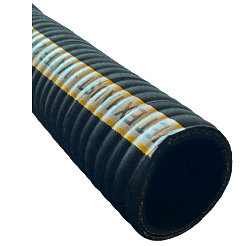 Trident Marine 3" x 50' Extra-Flex Corrugated Marine Wet Exhaust Hose