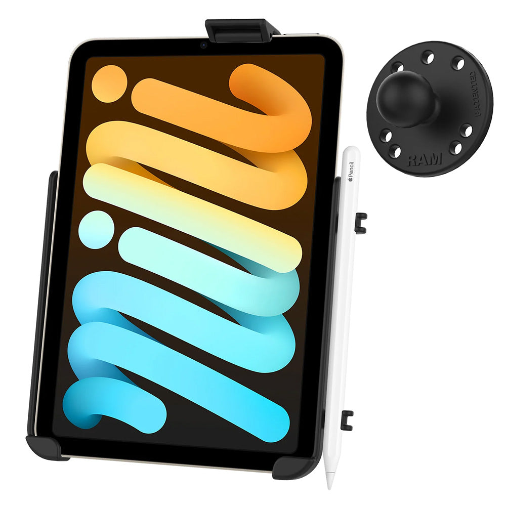 RAM Mount RAM EZ-Roll'r Cradle w/Ball f/Apple iPad mini (A17 Pro)  mini 6