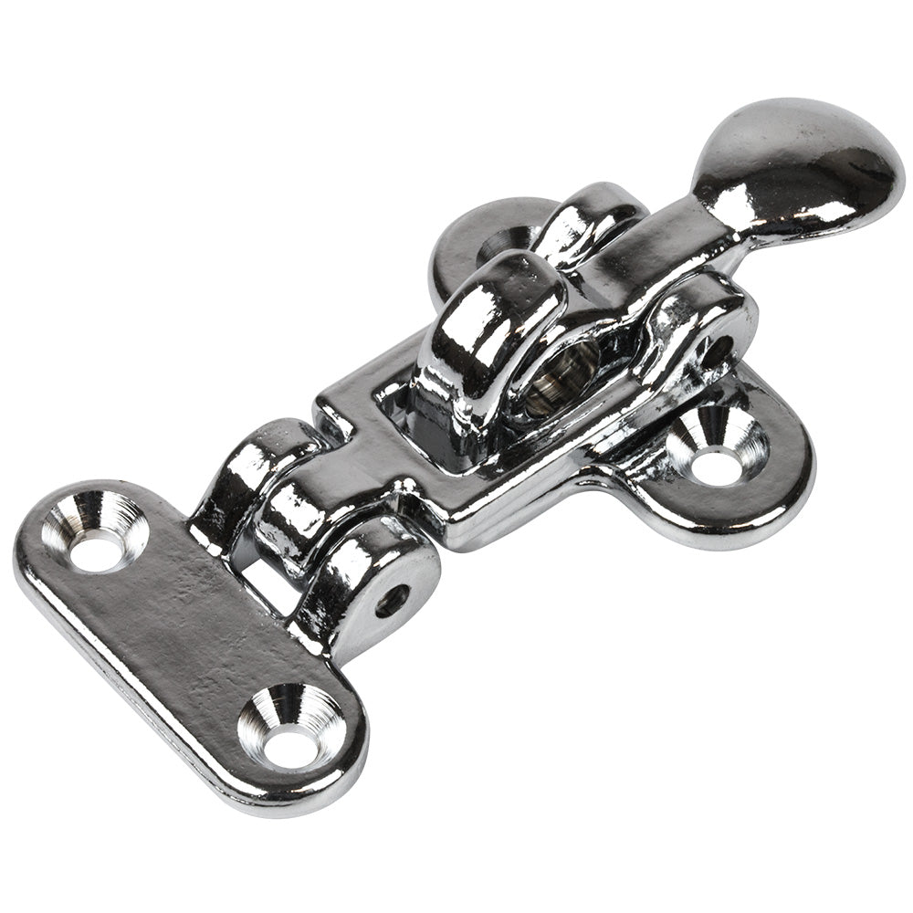 Sea-Dog Anti-Rattle Latch - Sand-Cast Chrome-Plated Brass