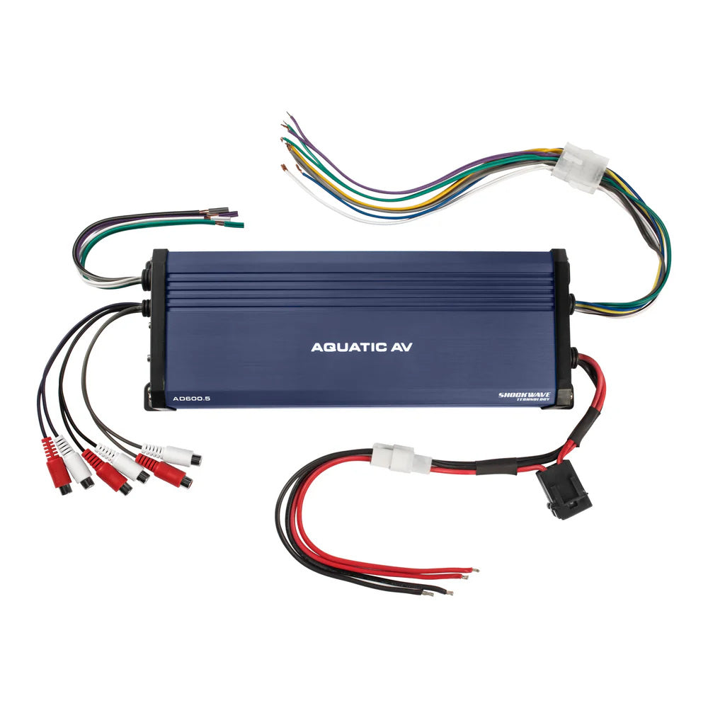 Aquatic AV AD600.5 5/4/3-Channel Amplifer