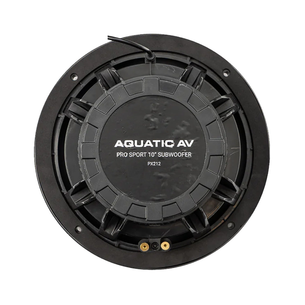 Aquatic AV PRO Sport 10" RGB Subwoofer - Black