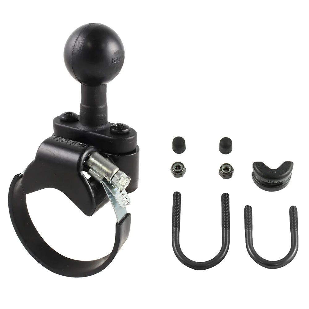 RAM Mount RAM ATV/UTV Ball Base f/Rails Up To 3.15" - Zinc