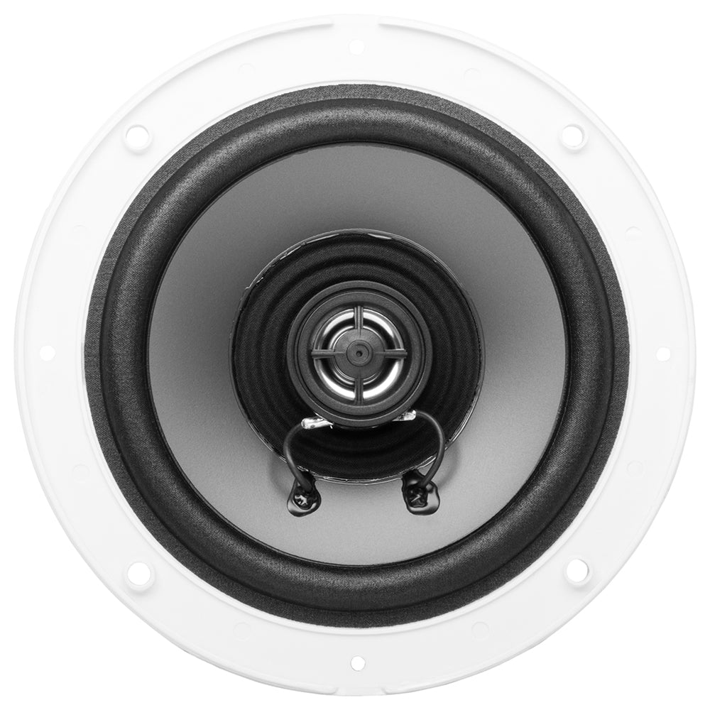 Boss Audio MR60 6.5" Round Speakers - White - Pair