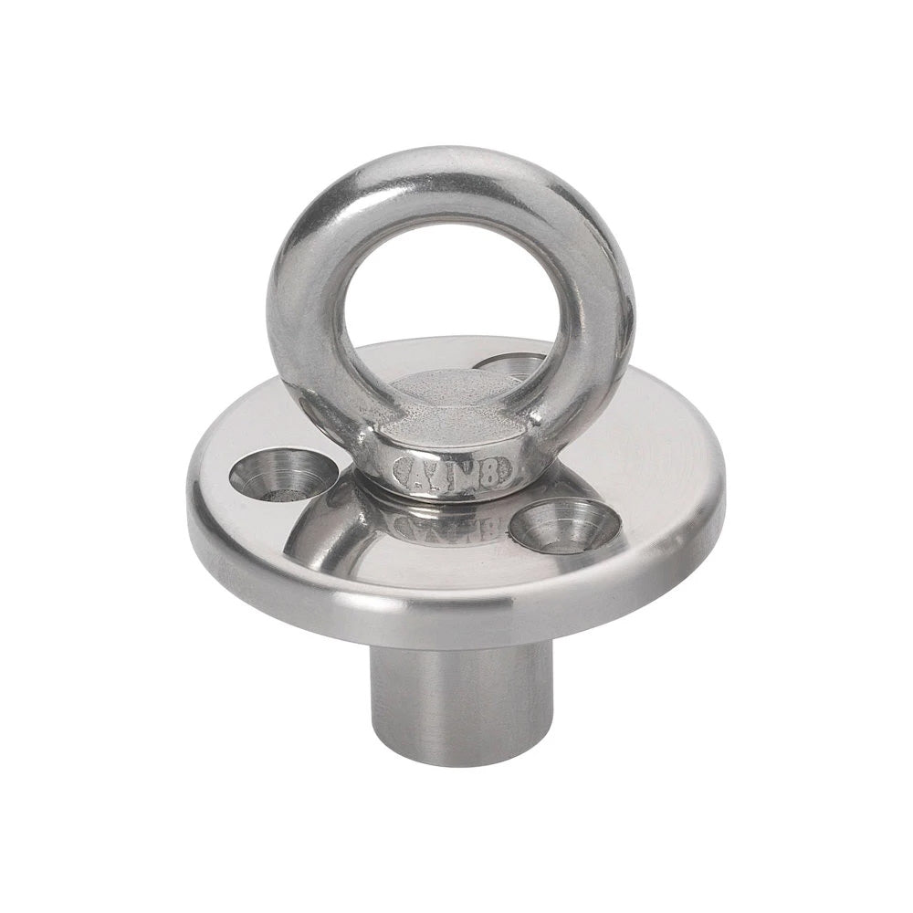 Barton Deck Plate w/Fixing  Eye w/Blanking Plug - M8 Eye