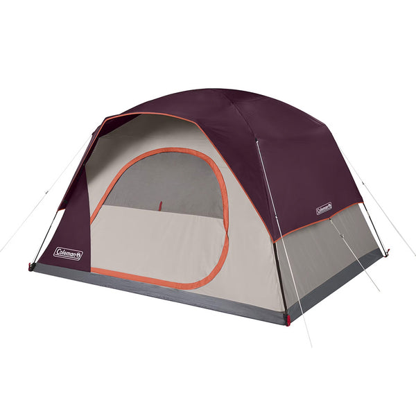 コールマン HOLIDAY TENT① Coleman Skylodge 6-Person Instant Camping Tent - Blackberry