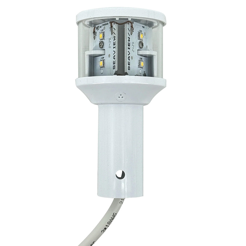 Seaview 24V C5 Certified Round 3nm LED Combo Masthead All-Round Light - White