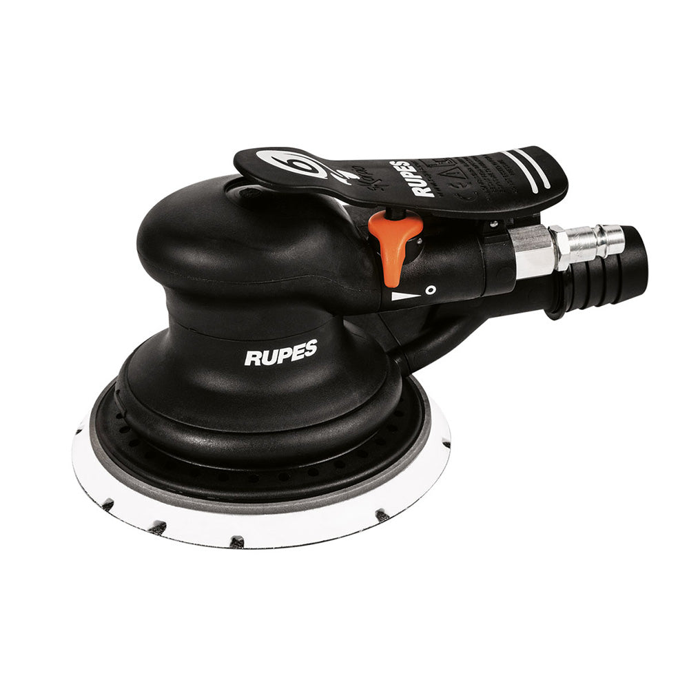 RUPES Random Orbital Palm Pneumatic Sander w/125mm Pad  9mm Orbit-Skorpio III (Central Vac)
