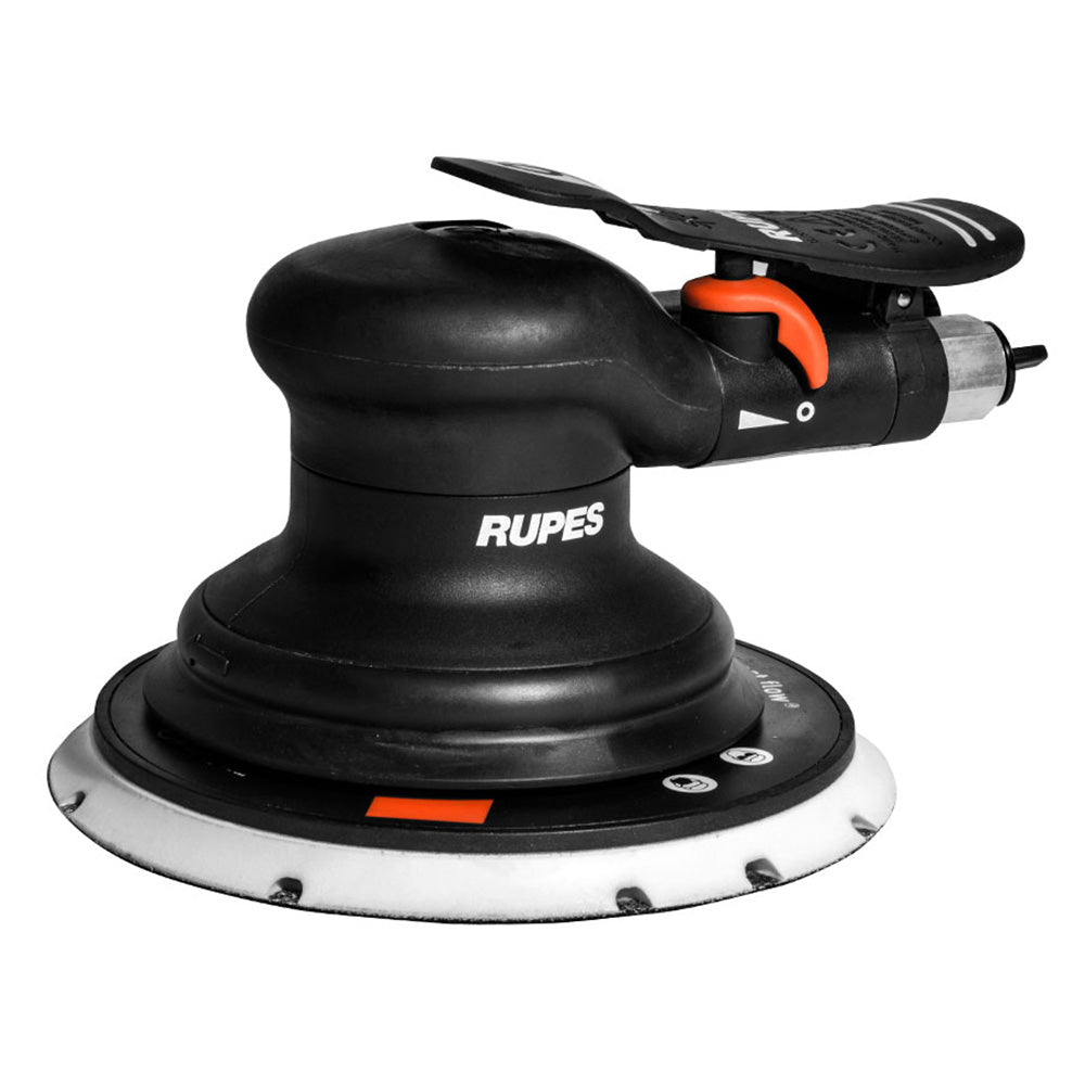 RUPES Random Orbital Palm Pneumatic Sander w/150mm Pad  6mm Orbit-Skorpio III (Non-Vac)