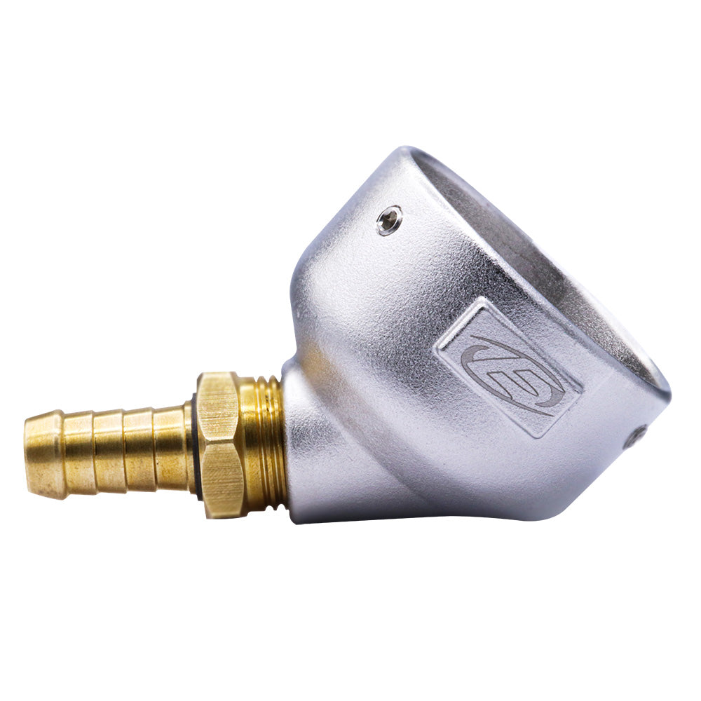 Exploding Fish Rotating Rod Holder 30  15-Degree Drain Attachment