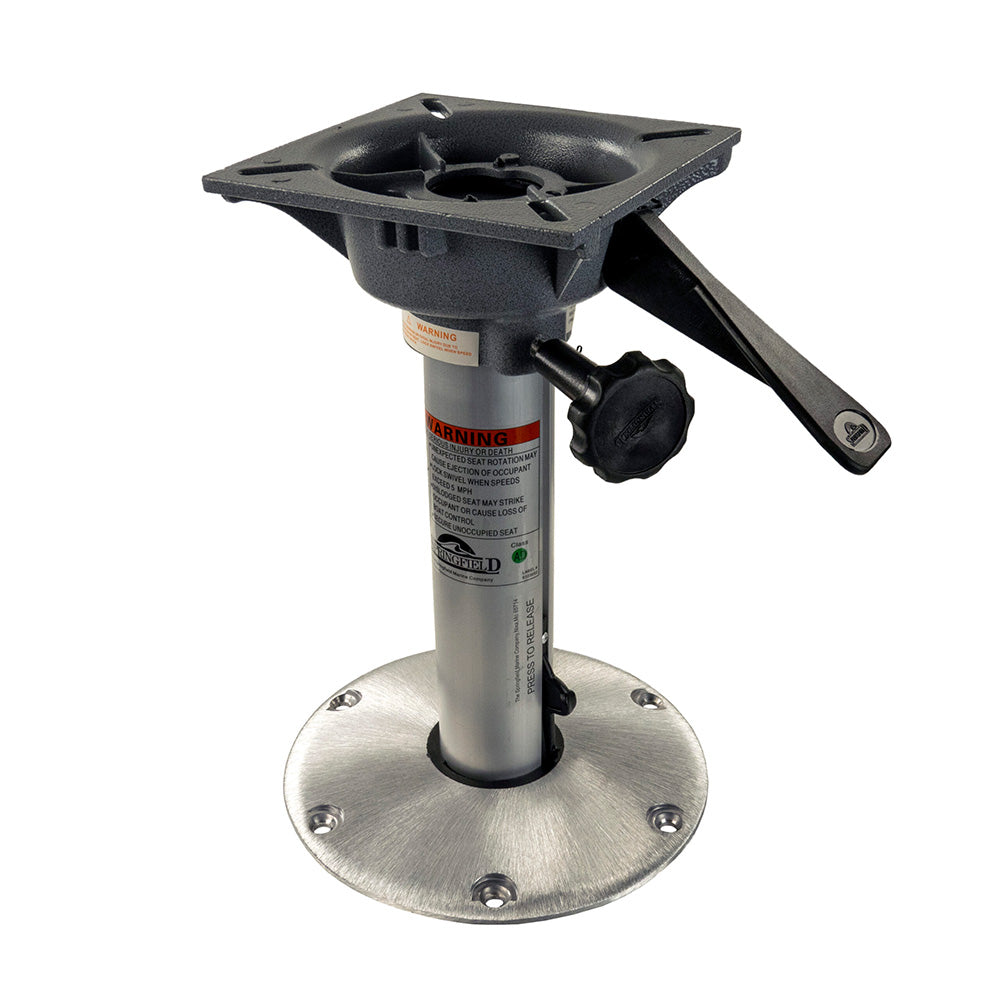 Springfield 2-3/8" Plug-In Locking 3-Piece Pedestal Package - 12"