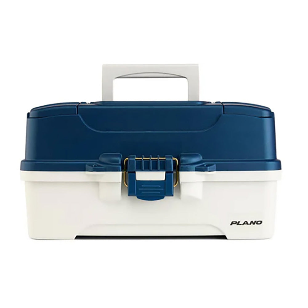 Plano Three-Tray Tackle Box - Blue/White