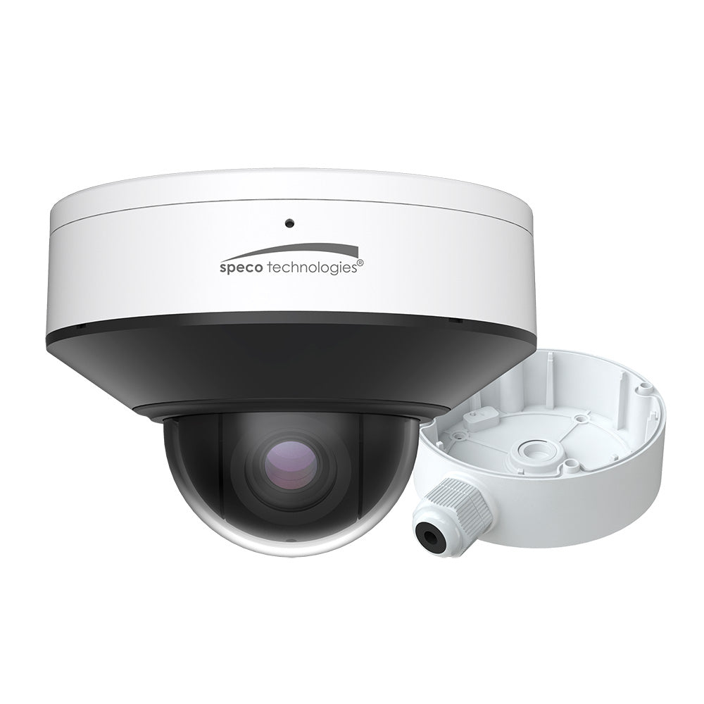 Speco 4MP IP PTZ Camera w/Advanced Analytics  Smart Tracking