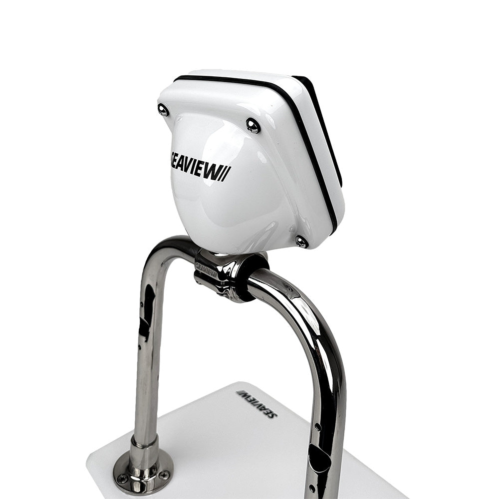Seaview RailPod Uncut w/Single Base Rail Clamp - 11.125"W x 8"H Usable Face