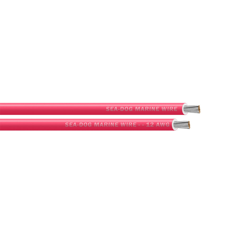 Sea-Dog 12 AWG Pink Primary Wire - 400'