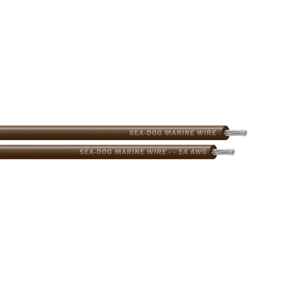 Sea-Dog 14 AWG Brown Primary Wire - 500'