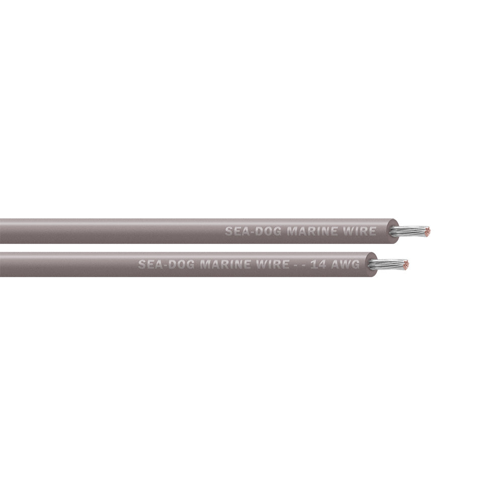 Sea-Dog 14 AWG Grey Primary Wire - 500'