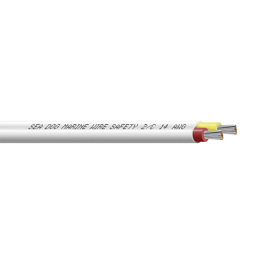 Sea-Dog 14/2 AWG Flat Duplex Safety Wire - Red/Yellow - 500'