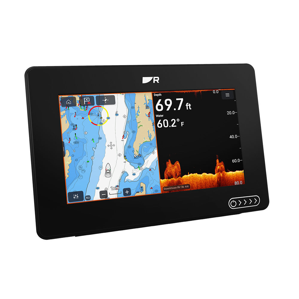 Raymarine Axiom 2 RV 7" Chartplotter/Fishfinder w/RealVision 3D Sonar, Lighthouse North America Chart  RV-100 Transducer