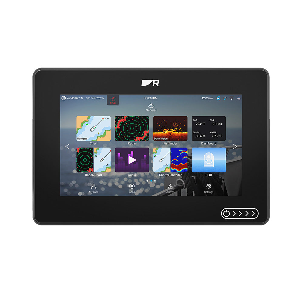 Raymarine Axiom 2 RV 7" Chartplotter/Fishfinder w/RealVision 3D Sonar, Lighthouse North America Chart  RV-100 Transducer