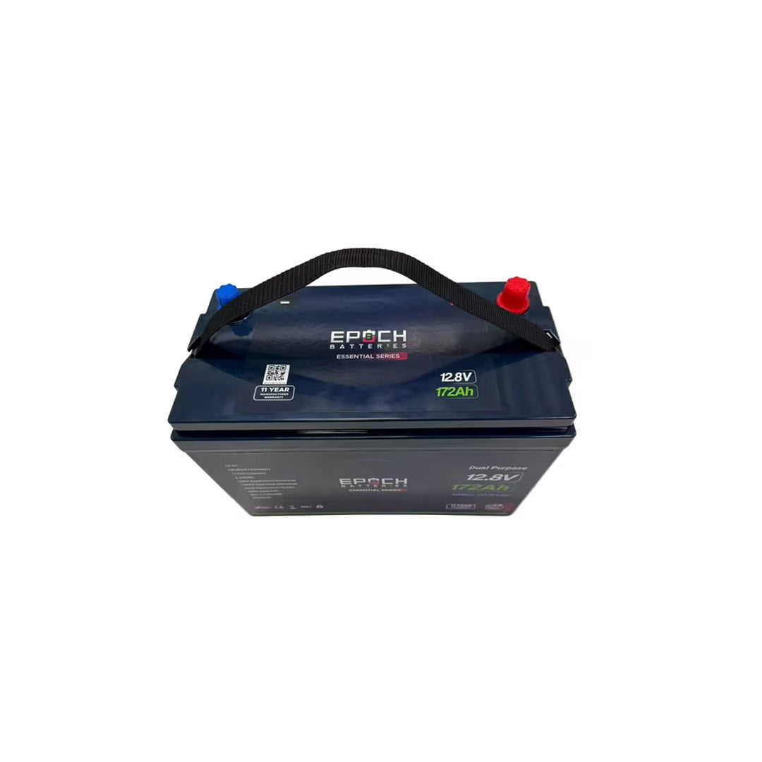 (PRE-ORDER) 12V 172Ah (2.20kWh) Dual Purpose Essential Series - Group 31 LiFePO4 Battery - ETA APR 30
