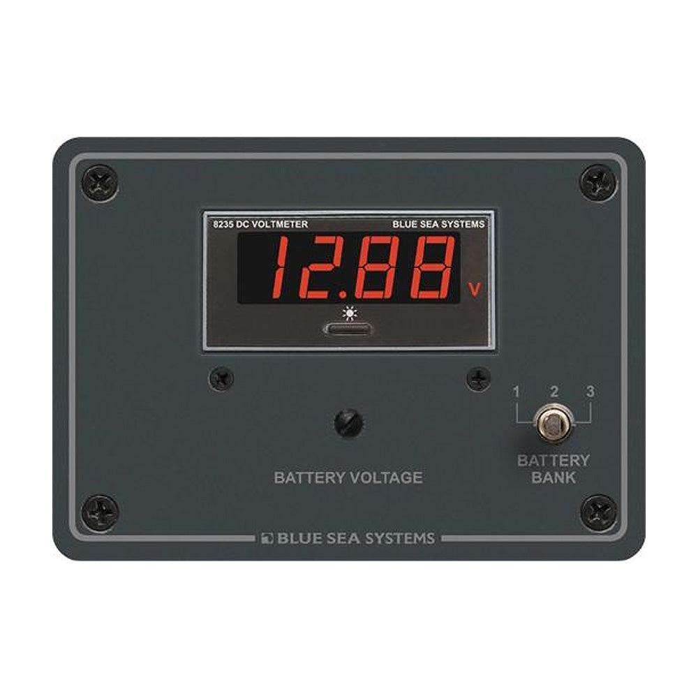 Blue Sea 8051 DC Digital Voltmeter Panel